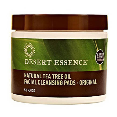 Desert Essence Facial Cleansing Pads, Original - 50 Ea